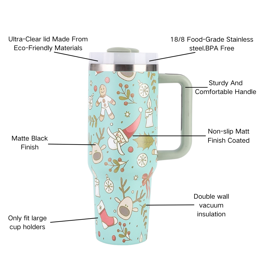 Bellavita Sports Tumbler (40 oz) - "Life is Beautiful"