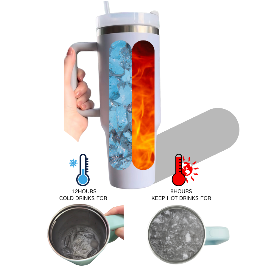 Bellavita Sports Tumbler (40 oz) - "Life is Beautiful"
