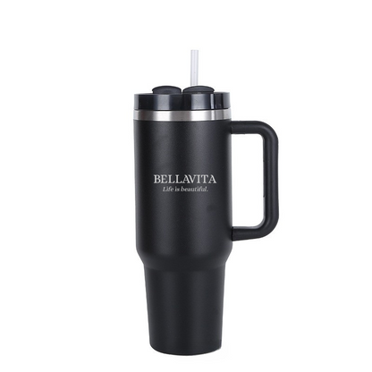 Bellavita Sports Tumbler (40 oz) - "Life is Beautiful"