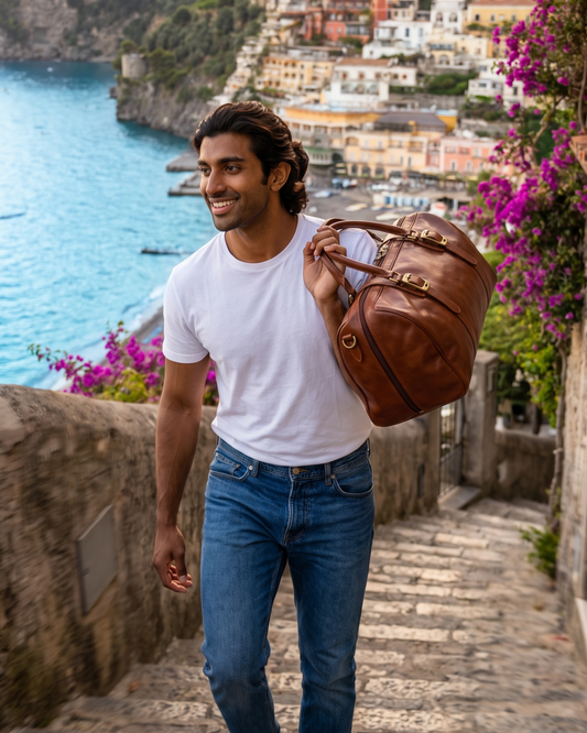 The Fortunato Leather Travel Bag