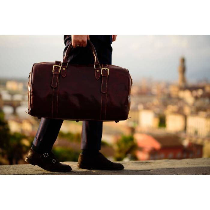 The Fortunato Leather Travel Bag