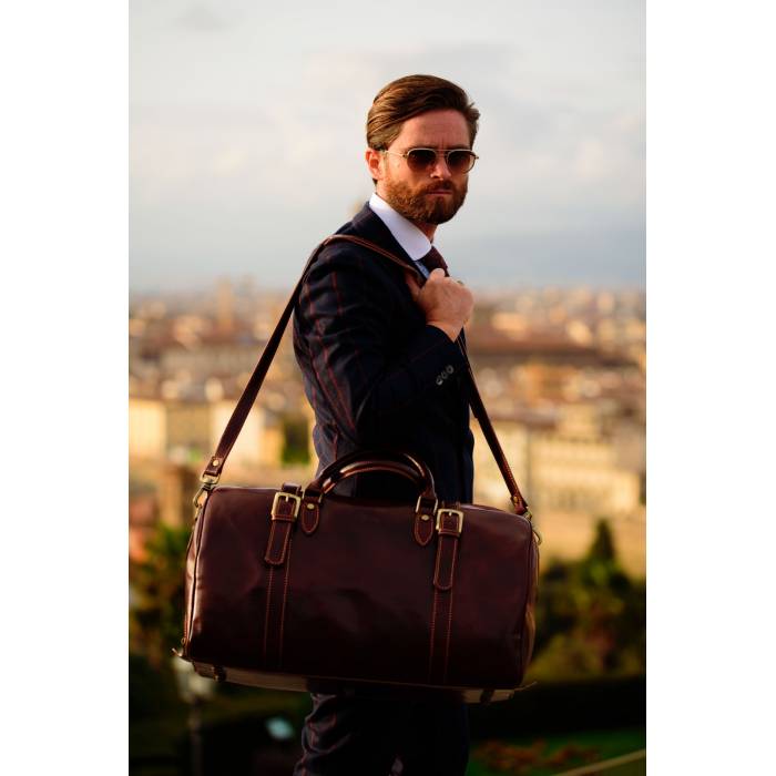 The Fortunato Leather Travel Bag