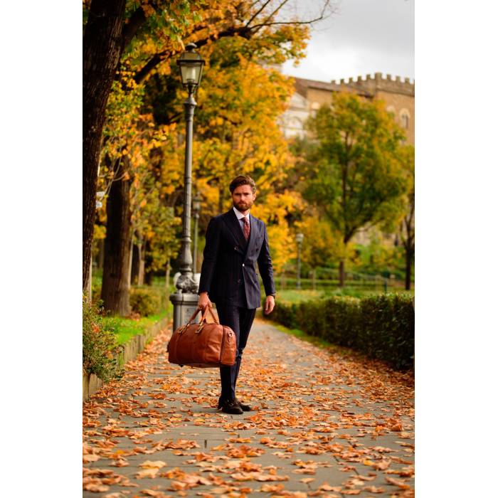 The Fortunato Leather Travel Bag