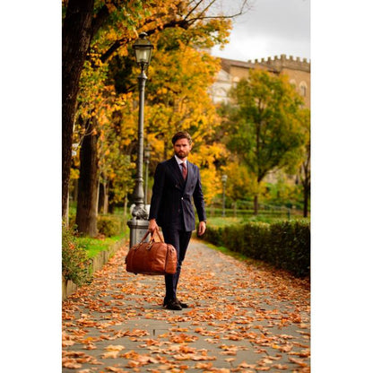 The Fortunato Leather Travel Bag
