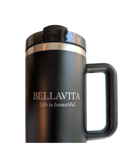 Bellavita Sports Tumbler (40 oz) - "Life is Beautiful"
